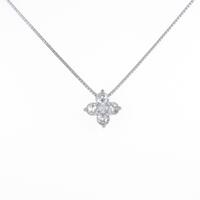 PT フラワー ダイヤモンドネックレス