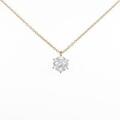 【リメイク】K18YG ダイヤモンドネックレス 0．707ct・D・VS1・EXT