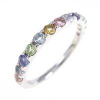 K10WG カラーストーンリング