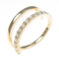 【リメイク】K18YG ダイヤモンドリング