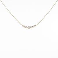 4゜C ダイヤモンドネックレス