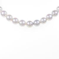 シルバー／K14WG アコヤパールネックレス・イヤリング