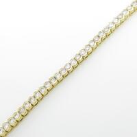 18KYG ダイヤモンドブレスレット