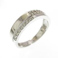 K14WG ダイヤモンドリング