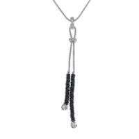 K18WG ダイヤモンドネックレス