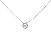 K18WG ダイヤモンドネックレス