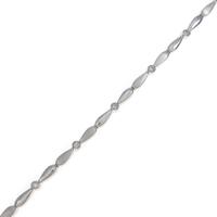 K18WG ダイヤモンドブレスレット