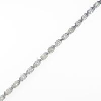 K18WG ダイヤモンドブレスレット