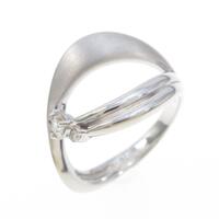 K18WG ダイヤモンドリング