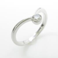 K18WG ダイヤモンドリング