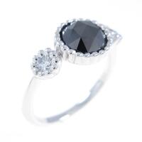 K18WG ダイヤモンドリング