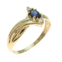 K18YG サファイヤリング