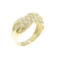 K18YG ダイヤモンド ピンキーリング