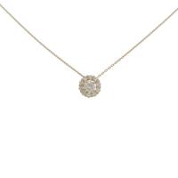 K18YG ダイヤモンドネックレス