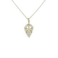 K18YG ダイヤモンドネックレス