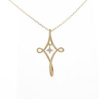 K18YG ダイヤモンドネックレス