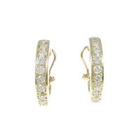 K18YG ダイヤモンドピアス