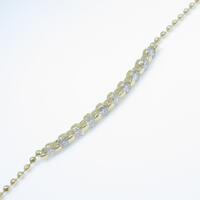 K18YG ダイヤモンドブレスレット