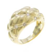 K18YG ダイヤモンドリング