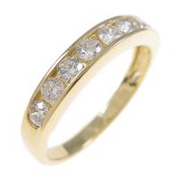 K18YG ダイヤモンドリング