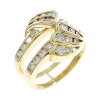 K18YG ダイヤモンドリング