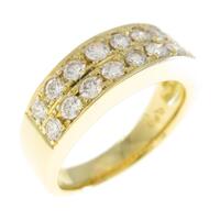 K18YG／K18WG ダイヤモンドリング