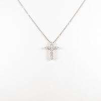 PT クロス ダイヤモンドネックレス