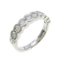 PT ハーフエタニティ ダイヤモンドリング