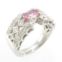 PT ピンクサファイヤリング