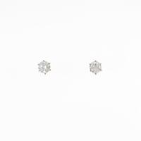 【リメイク】K18PG ダイヤモンドピアス 0．211ct・0．234ct・J・VS1?2・G?F