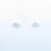 【リメイク】ST／プラチナダイヤモンドピアス 0．313ct・0．319ct・F・VVS1・EXT H＆C