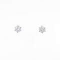 【リメイク】ST／プラチナダイヤモンドピアス 0．339ct・0．349ct・F・SI2・VG?GOOD