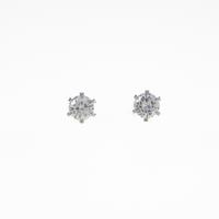 【リメイク】プラチナ／ST ダイヤモンドピアス 0．225ct・0．229ct・D・VVS2・VG