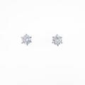 【リメイク】プラチナ／ST ダイヤモンドピアス 0．315ct・0．328ct・G・SI2・VG?GOOD