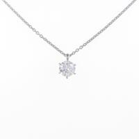 【リメイク】プラチナダイヤモンドネックレス 0．316ct・D・VS1・EXT