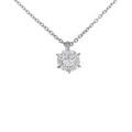【リメイク】プラチナダイヤモンドネックレス 0．332ct・E・VS2・GOOD