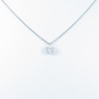 【リメイク】プラチナダイヤモンドネックレス 0．507ct・G・I1・G