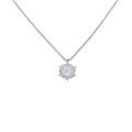 【リメイク】プラチナダイヤモンドネックレス 1．000ct・D・VVS1・VG