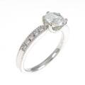 【リメイク】プラチナダイヤモンドリング 1．006ct・F・SI1・GOOD