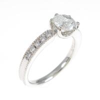 【リメイク】プラチナダイヤモンドリング 1．006ct・F・SI1・GOOD
