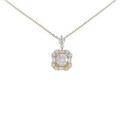 【新品】K18YG ダイヤモンドネックレス 0．287ct・G・VS1・VG