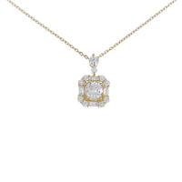【新品】K18YG ダイヤモンドネックレス 0．287ct・G・VS1・VG