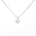 【新品】プラチナ ダイヤモンドネックレス 0．70ct・E・SI2・3EXT