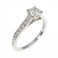 カルティエ MKコーフィル パヴェ リング 0．36ct