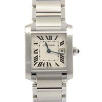 カルティエ W51011Q3 タンクフランセーズデイト クォーツ