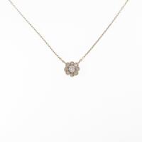 サマンサティアラ フラワー ダイヤモンドネックレス