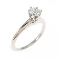 ティファニー クラシックソリティア リング 0．39ct・G・VS1・3EXT