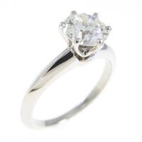 ティファニー クラシックソリティア リング 1．01ct