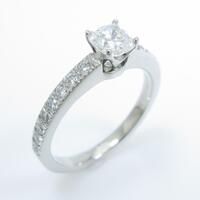 ティファニー ノヴォ リング 0．33ct・F・IF