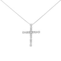 ハリーウィンストン マドンナクロス スモール ネックレス